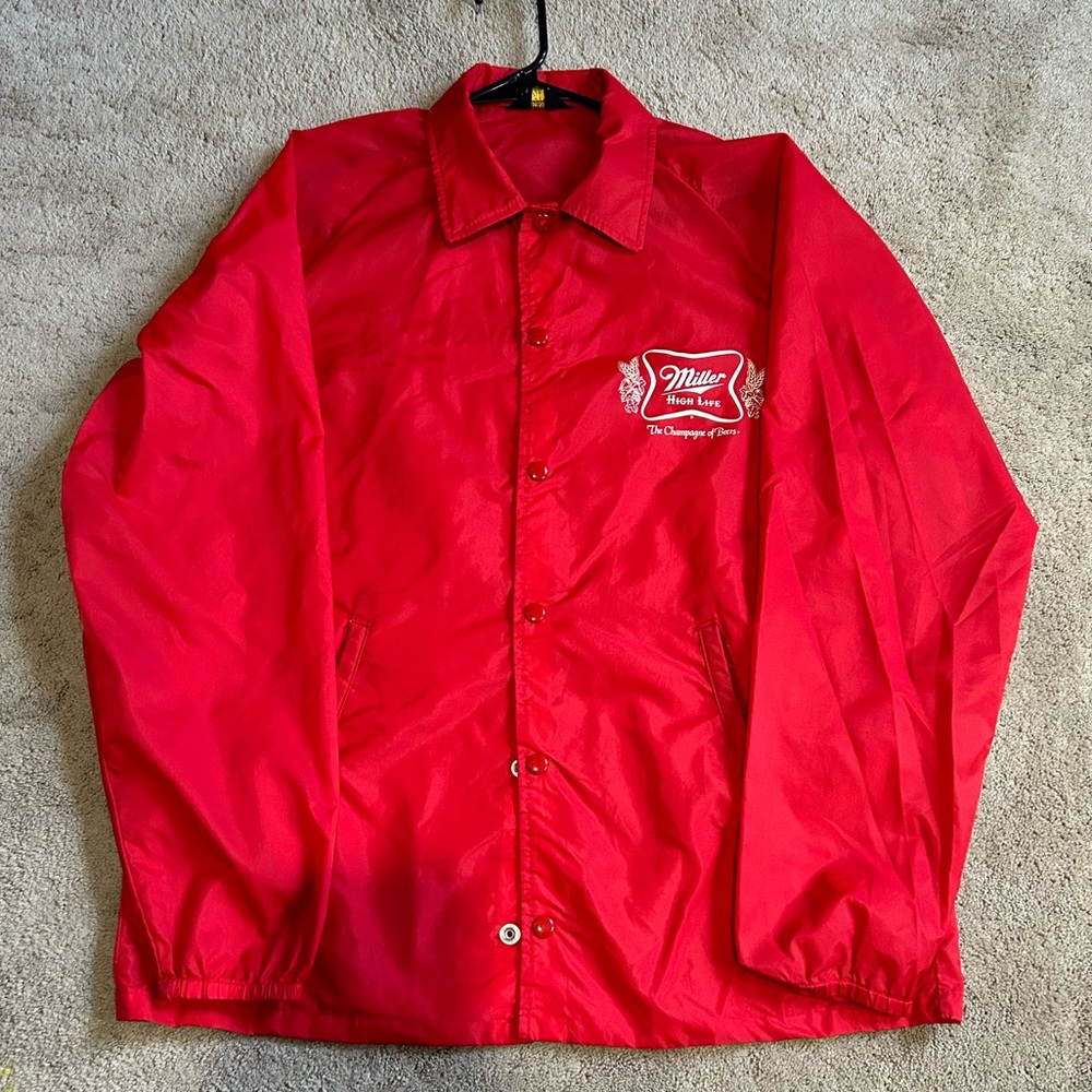 Miller Lite vintage windbreaker